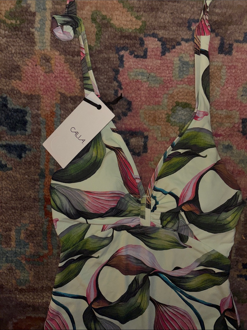 Calia | Aquabloom Matcha Print one piece - Picture 3 of 4
